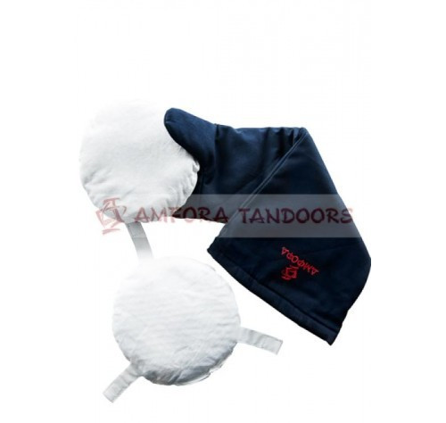 zestaw do wypieków rękawica i 2 poduszki